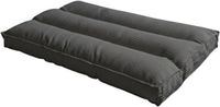 Bananair - Futon matras - Afneembare hoes - Futon bed - Vloermatras - Logeerbed Eenpersoons - Ribfluweel - 90x190 cm - Donkergrijs