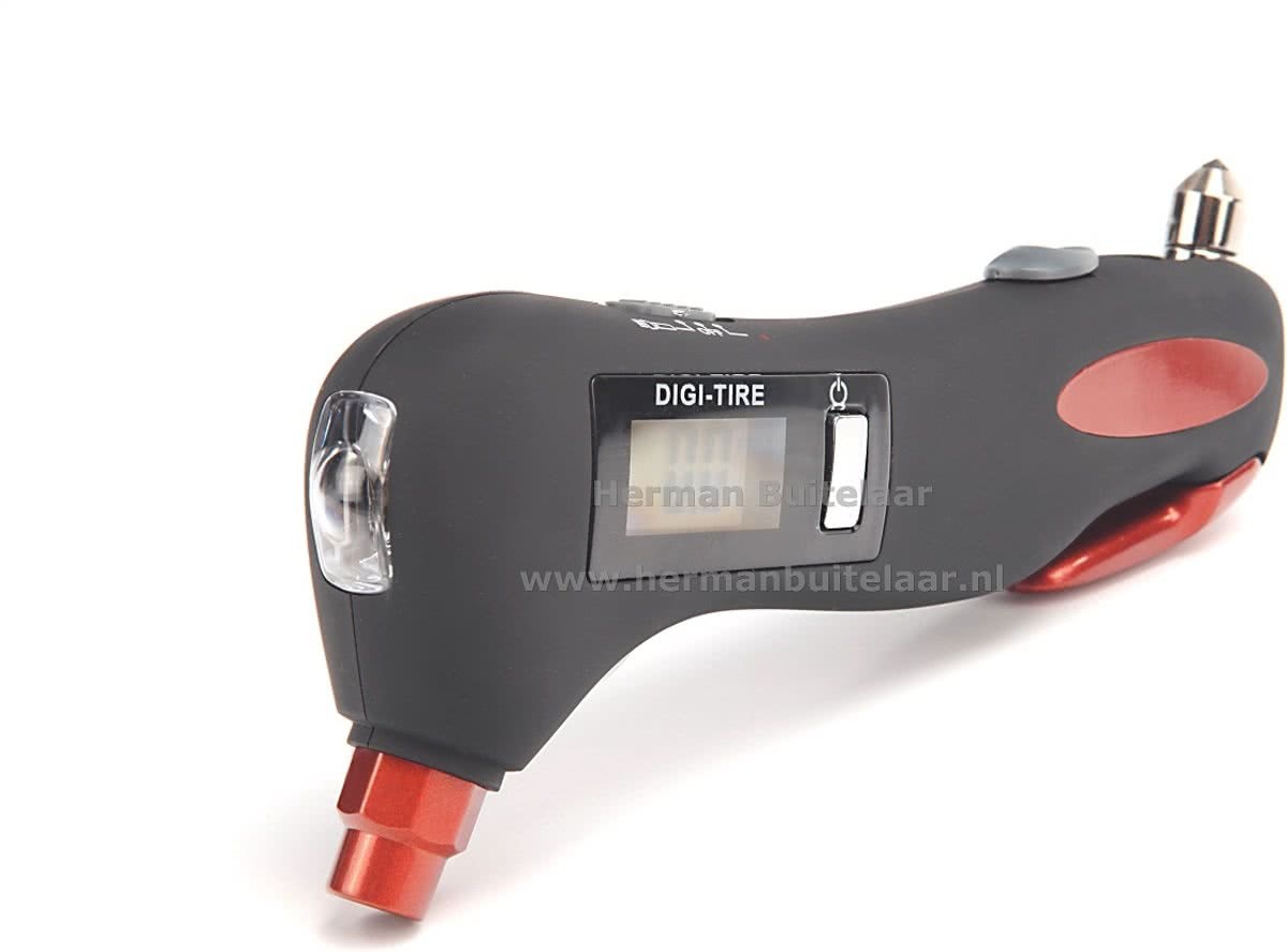 Toolsidee 4 in 1 Digitale Bandenspanningsmeter