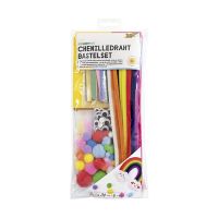 Folia Chenilledraad Knutselset Rainbow (212 stuks)