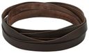Lederen riem Donkerbruin 200 x 2 cm Leer