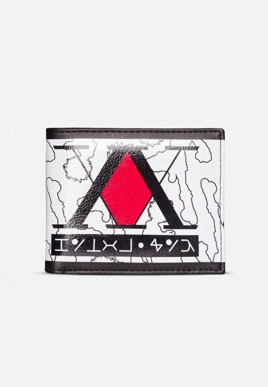 Hunter X Hunter XX Bifold Portemonnee Wit Katoen Unisex