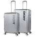 DKNY - Harde kofferset, vliegtuigkoffer met 4 wielen - Bagagesets, trolley in de uitverkoop voor op reis. Kofferset: Stijlvolle reisset, Zilver, informeel