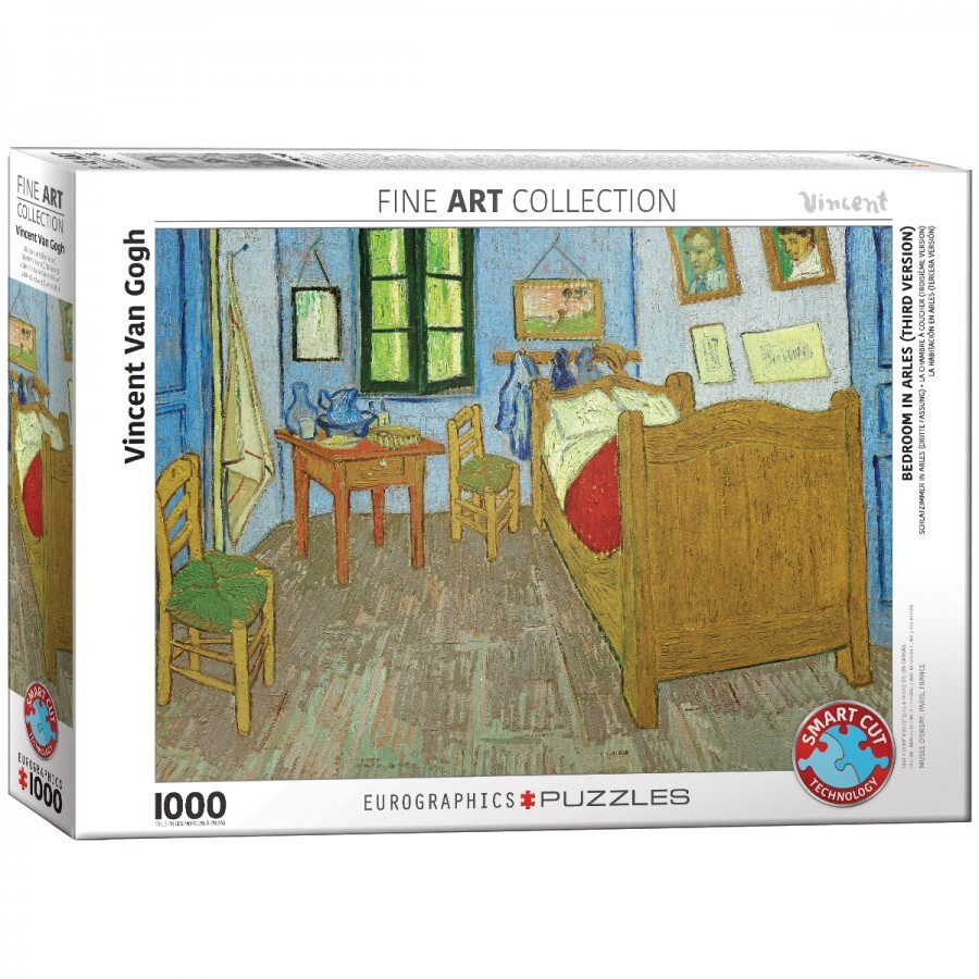 Eurographics Bedroom in Arles - Vincent van Gogh Puzzel (1000 stukjes)