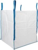 HALSTED Heavy Duty Builder's Bag - 200 gallon wit geweven polypropyleen constructie en sloop bulkzak - pak van 1