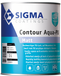 Sigma Contour Aqua Matt / Sigma Watergedragen Houtlak Matt RAL 7016 | Gris anthracite 2.5L