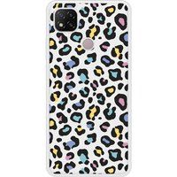 Verstevigd hoesje met sublimatie bedrukking, compatibel met Xiaomi Redmi 9C Leopard colore