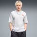 PUMA T-shirt boxy utility imprimé pour hommes S, White Glow Heather