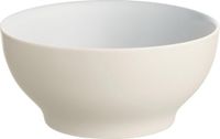 ALESSI Tonale kleine kom 60 cl wit/geel per 4 stuks verpakt