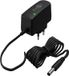 Goobay 64973 Universele voeding 12 V / 7,2 W 0,6 A stekkervoeding/reservevoeding met DC-stekker 5,5 mm x 2,1 mm voor tv-box, router, ledstrips, videocamera / 1,8 meter