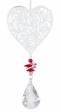 Nature's Melody Regenboog kristal windspinner magic hart 40 cm