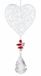 Nature's Melody Regenboog kristal windspinner magic hart 40 cm