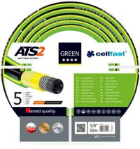 Cellfast GREEN ATS2 Tuyau d'arrosage - 5/8 pouce - 50 m - Jaune/Vert/Noir