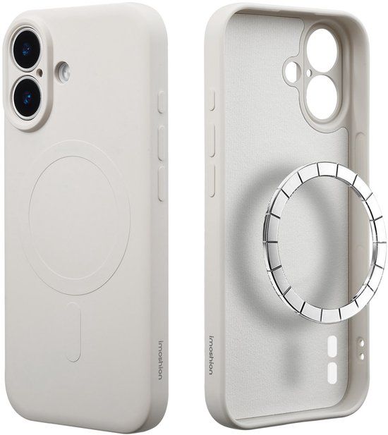imoshion Color Backcover geschikt voor MagSafe - Beige - Apple iPhone 17