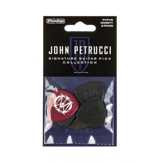 Variety Dunlop Jim Petrucci Player's Pack Plectrums - Variety Pack