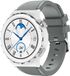 Strap-it Bracelet de montre connectée en silicone - Convient pour Huawei Watch GT 3 Pro 43mm - Gris