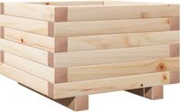 vidaXL Plantenbak 40x40x26,5 cm massief grenenhout