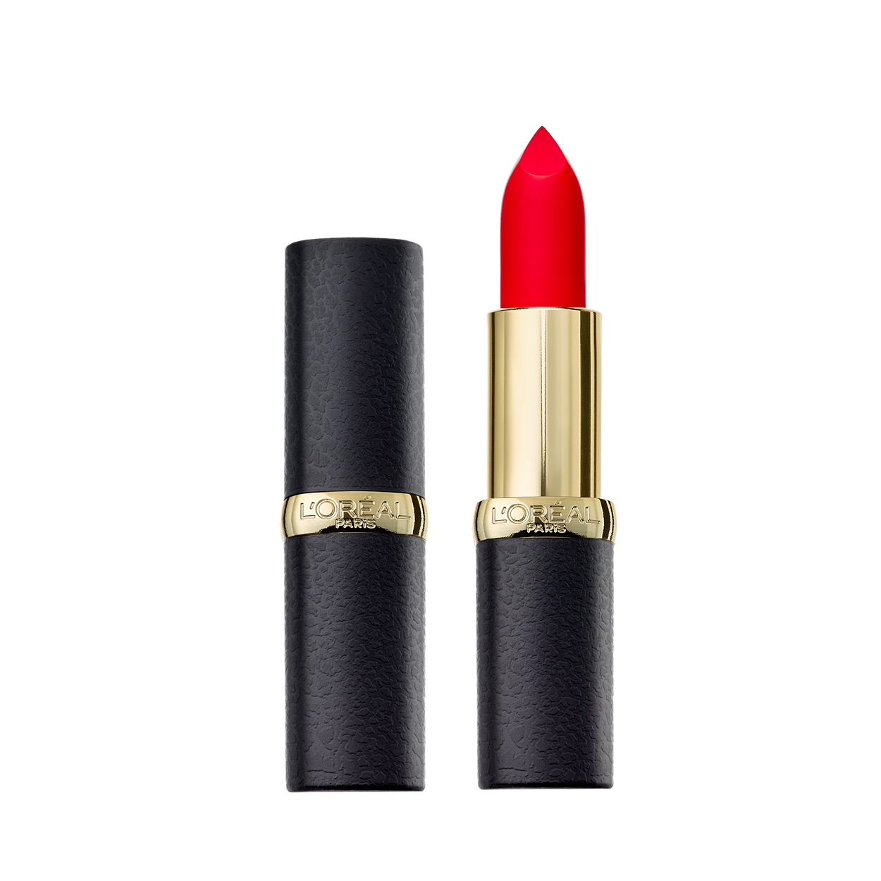 L'Oréal Color Riche Matte Lipstick - 358 Lava - Rood - Verzorgende Matte Lippenstift verrijkt met Camillia en Jojoba oliën - 4,54 gr.
