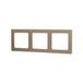 Aluminium wandbord Duits/Frans met 3 sleutels, goud