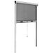 Moustiquaire enroulable verticale professionnelle 120x160 cm
