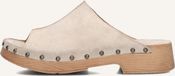 Shabbies Amsterdam Shabbies Carry Mila Hakken Dames - Beige - Maat 41