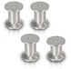 Sans marque Pieds de plinthe en aluminium Pieds réglables Pieds de banc Réglable - 100mm - 4 Pièces