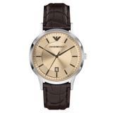 Emporio Armani AR11783 Mannen Horloge 43 mm - Bruin