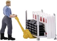 Busch-Jaeger Busch 79897 H0 ACTION-set: Transport in kast figuren