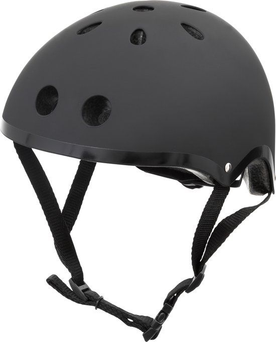 Mini Hornit Lids Fietshelm voor Kinderen - Stealth (M) - Zwart