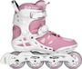 Powerslide Phuzion Argon 80 Patins Femme - Taille 41 - Blanc/Rose
