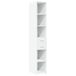 vidaXL Hoge kast, wit, 30x42,5x185 cm, hout