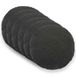 vidaXL - Taie d'oreiller - 6 pièces - HEERLEN - Gris foncé - Ø 60 cm - Bouclé