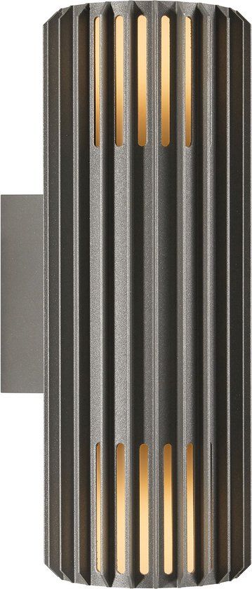 Nordlux Aludra - Seaside Up & Down - 2xE27 - Anthracite - Outdoor Wall Light