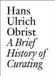 A Hans Ulrich Obrist A Brief History Of Cu Paperback