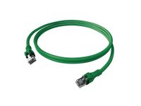 EasyLan CPP1OGAGAG0010 netwerkkabel Groen 1 m Cat6a S/FTP Rond