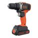 Black+Decker BCD002ME2K-QW Accuboormachine, 18 V-2 x 2,5 Ah-38 Nm-1400 TRS/Min-2 batterijen, in koffer