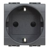 Legrand L4141AN Contactdoos Living&Light Antraciet 1 stuk(s)