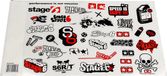 Stage6 Sticker set Stage6 red 30-piece 21 x 30 cm