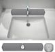 Unyqoos protection en silicone pour robinet, 76 cm, gris