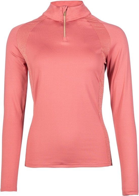 HKM Trainingsshirt Basil - maat XL - rust