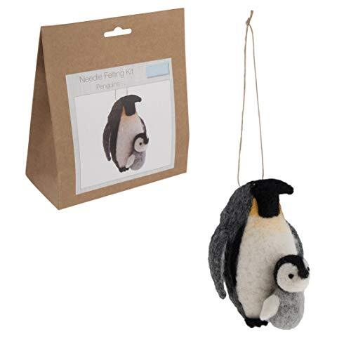 Trimits Kerst Naald Vilten Craft Kit, Pinguïns