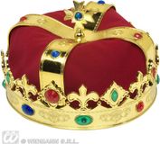 Widmann Koningskroon De Luxe - Rood, Goud - One size
