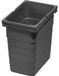 container à déchets de 8 litres avec poignée pour un vidage facile
