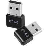 Allteq adaptateur USB Bluetooth - 5.0 - portée 10 mètres - Noir