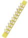 TRU COMPONENTS Borstplaat rij Enkel Totaal aantal polen 10 Epoxide (l x b x h) 100 x 10 x 1.6 mm 1 stuk(s)