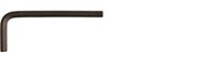 Rotec Inbussleutel kort metrisch 7,0x 95mm (zwart) - 8780070