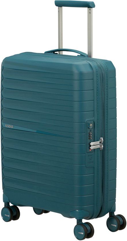 American Tourister Fastforward spinner handbagage koffer Totally Teal