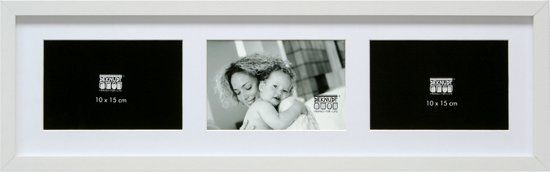 Deknudt Frames Multifotolijst Wit Hout - 5412065505584