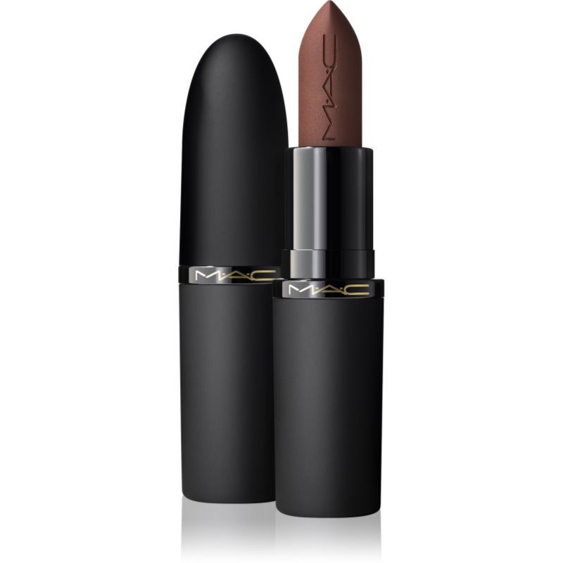 MAC Powder Kiss Lipstick Unisex 3.5g Bruin