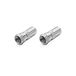 conecto Antenne-adapter, F-stekker naar IEC-stekker, adapter voor het verbinden van IEC-aansluitingen met satellietaansluitingen, set van 2, SA-CC50829-SET2