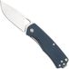 The James Brand Folsom KN112254-00 Stonewashed VG-10, Tidal Blue G10, couteau de poche